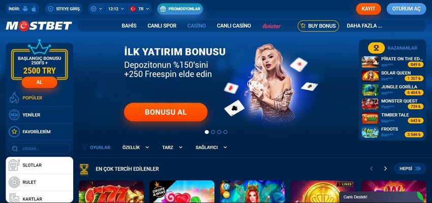 Mostbet 2026 - Отзыв о главном сайте онлайн-казино Mostbet