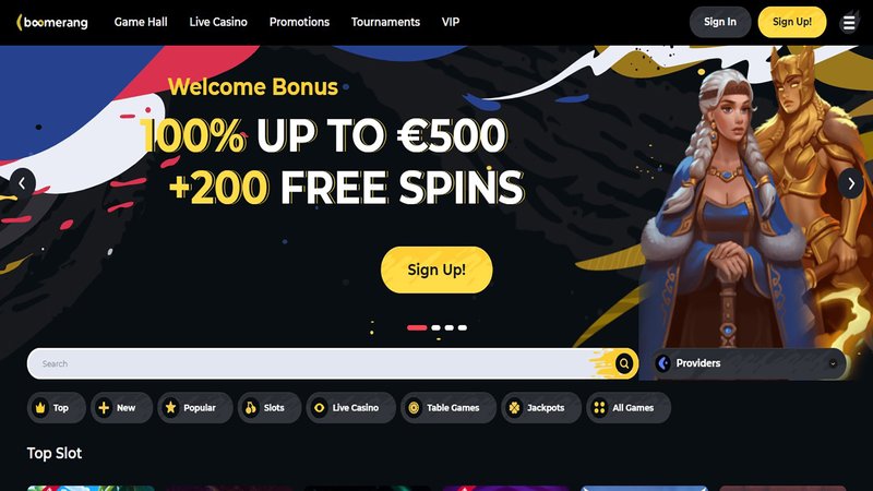 Boomerang Casino: Izkustva in Bonusi Za Igralce iz Slovenije