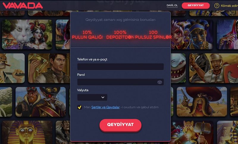 Обзор сайта казино VAVADA